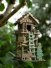 Handcrafted Wooden Birdhouse For Gardens - Ranger Station Design