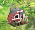 Retro Camper Birdhouse - Vintage-Style Trailer For Garden Decor