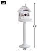 Victorian Style Birdhouse For Sale - Handcrafted Wooden Birdhouse With Intricate Details