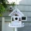 Victorian Style Birdhouse For Sale - Handcrafted Wooden Birdhouse With Intricate Details
